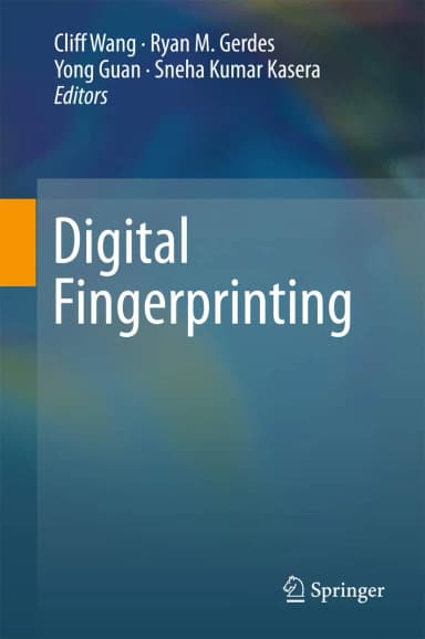 Image of - Digital Fingerprinting | Hardcover