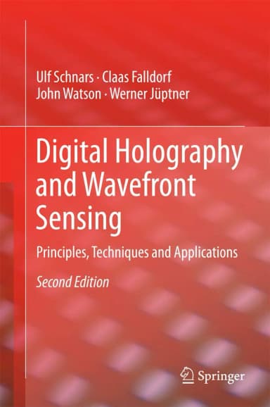 Image of - Digital Holography and Wavefront Sensing | 2nd Edition | Hardcover