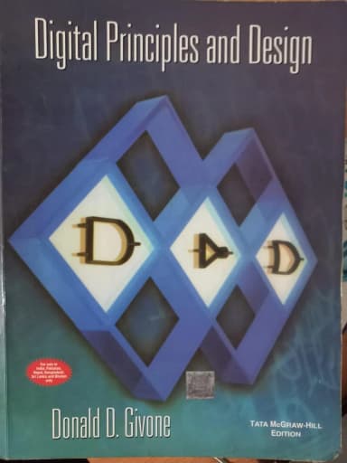 Image of - Digital Principles and Design With CD | Paperback