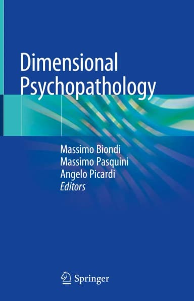 Image of - Dimensional Psychopathology | Hardcover