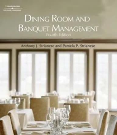 Image of - Dining Room and Banquet Management | 4th Edition | Paperback