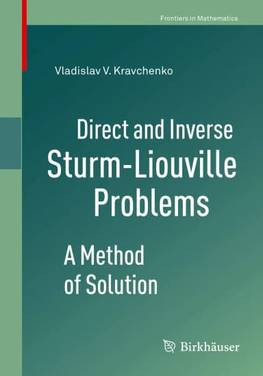 Image of - Direct And Inverse Sturm Liouville Problems A Method Of Solution | Paperback
