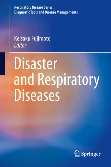 Image of - Disaster and Respiratory Diseases | Hardcover