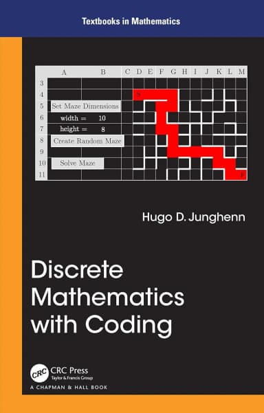 Image of - Discrete Mathematics With Coding | Hardcover