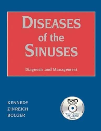 Image of - Diseases of the Sinuses Diagnosis and Management With CD | Hardcover