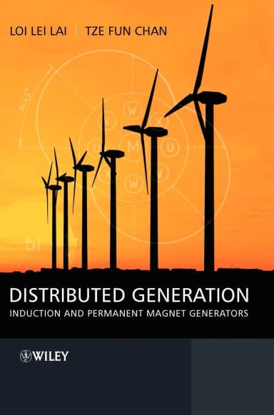 Image of - Distributed Generation Induction and Permanent Magnet Generators | Hardcover