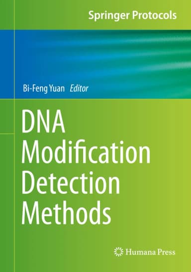 Image of - DNA Modification Detection Methods | Hardcover