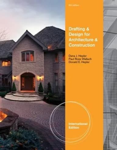Image of - Drafting and Design for Archtecture and Construction | 9e | Paperback