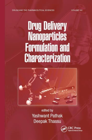 Image of - Drug Delivery Nanoparticles Formulation and Characterization | Hardcover