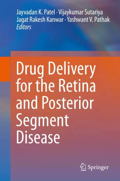 Image of - Drug Delivery for the Retina and Posterior Segment Disease | Hardcover