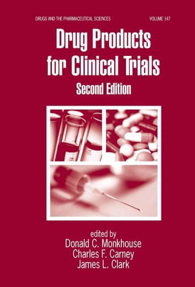 Image of - Drug Products for Clinical Trials | 2nd Edition | Hardcover