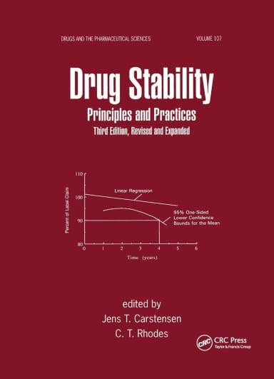 Image of - Drug Stability Principles and Practices | Third Edition | Hardcover