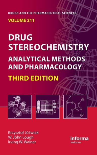 Image of - Drug Stereochemistry Analytical Methods and Pharmacology | Third Edition | Hardcover