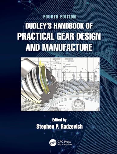 Image of - Dudleys Handbook Of Practical Gear Design And Manufacture 4th Edition | Hardcover