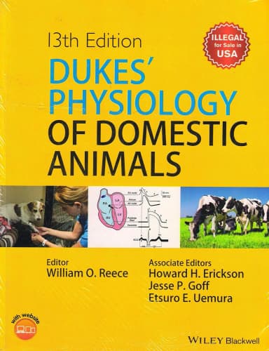 Image of - Dukes' Physiology of Domestic Animals | 1Third Edition | Paperback