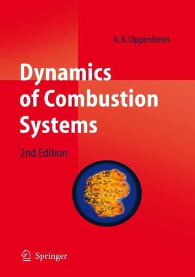 Image of - Dynamics of Combustion Systems | 2nd Edition | Hardcover