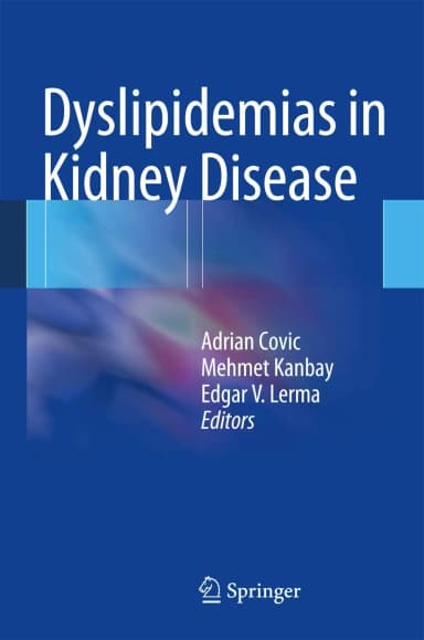 Image of - Dyslipidemias in Kidney Disease | Hardcover