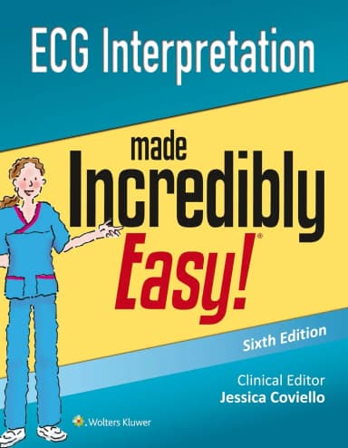 Image of - ECG Interpretation Made Incredibly Easy | 6th Edition | Paperback