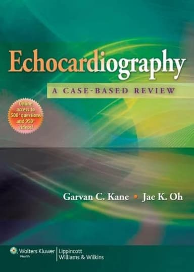 Image of - Echocardiography Acase- Based Review | Hardcover