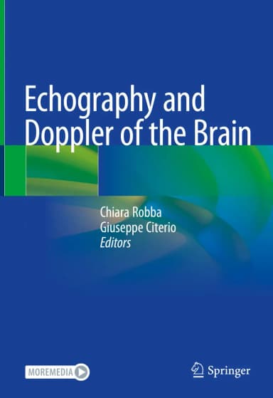 Image of - Echography And Doppler Of The Brain | Hardcover