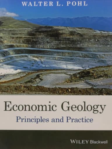 Image of - Economic Geology Principles and Practice | Paperback
