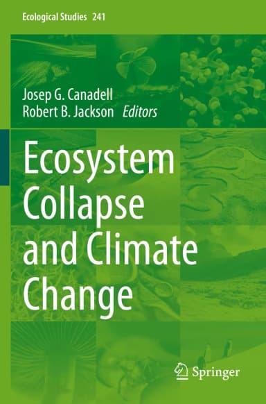Image of - Ecosystem Collapse And Climate Change | Paperback