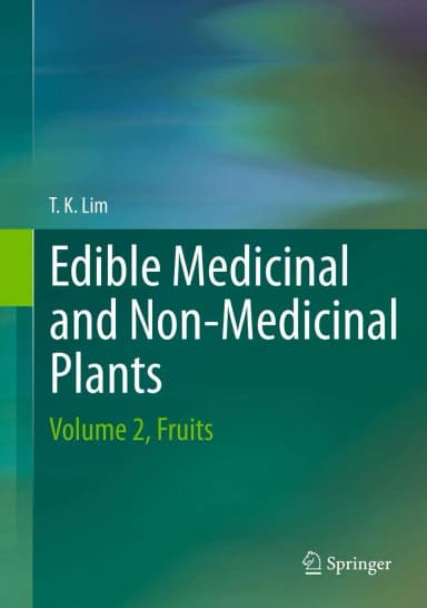 Image of - Edible Medicinal and Non-Medicinal Plants Fruits | Volume 2 | Hardcover