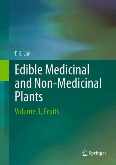 Image of - Edible Medicinal and Non-Medicinal Plants Fruits | Volume 3 | Hardcover
