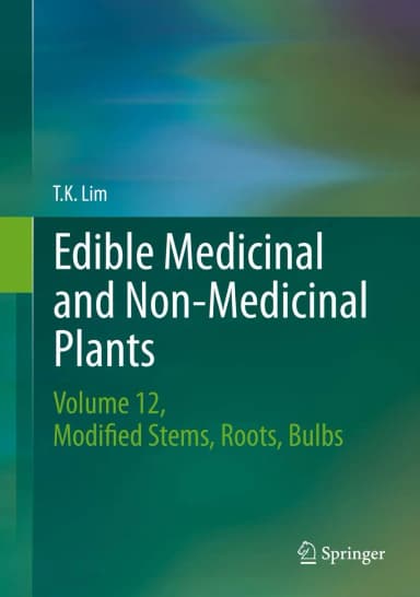 Image of - Edible Medicinal and Non-Medicinal Plants | Volume 12 | Hardcover