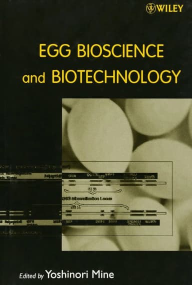 Image of - EGG Bioscience and Biotechnology | Hardcover