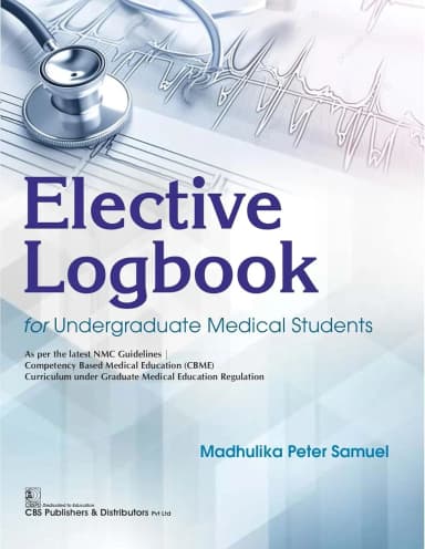 Image of - Elective Logbook For Undergraduate Medical Students | Paperback