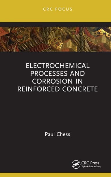 Image of - Electrochemical Processes And Corrosion In Reinforced Concrete | Hardcover