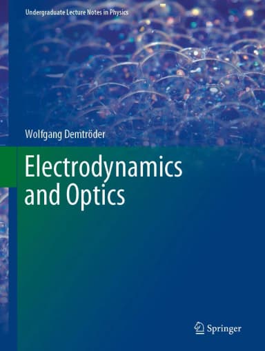 Image of - Electrodynamics And Optics | Hardcover