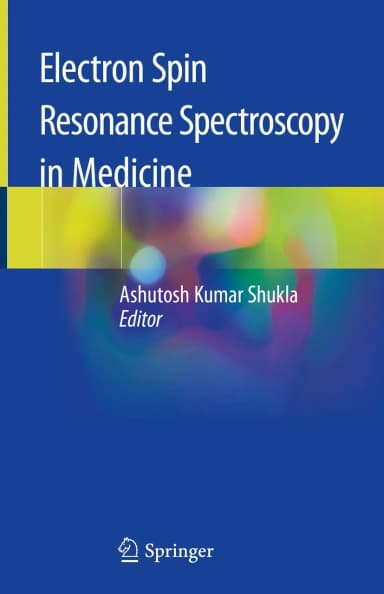 Image of - Electron Spin Resonance Spectroscopy in Medicine | Hardcover