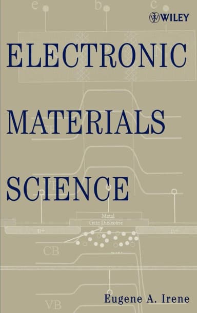 Image of - Electronic Materials Science | Hardcover