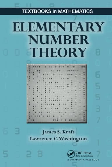 Image of - Elementary Number Theory | Hardcover