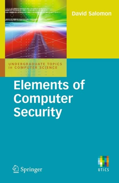 Image of - Elementas of Computer Security | Paperback