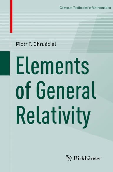 Image of - Elements Of General Relativity | Paperback