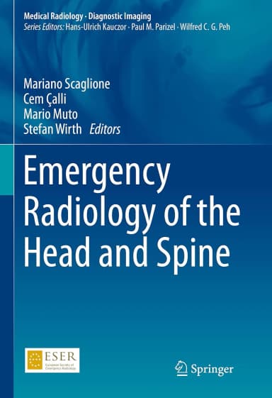 Image of - Emergency Radiology Of The Head And Spine | Hardcover