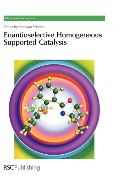Image of - Enantioselective Homogeneous Supported Catalysis | Hardcover