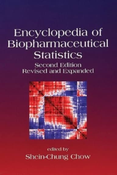 Image of - Encyclopedia of Biopharmaceutical Statistics | 2nd Edition | Hardcover