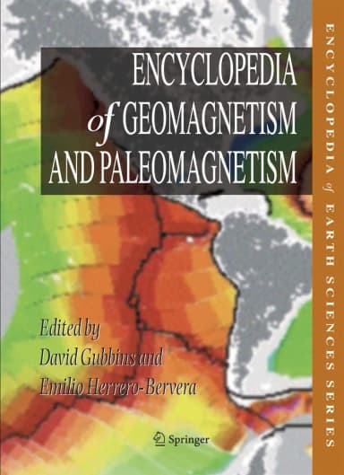 Image of - Encyclopedia of Geomagnetism and Paleomagnetism | Hardcover