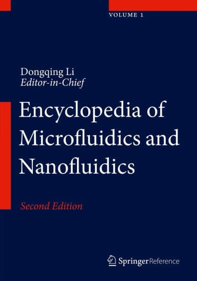 Image of - Encyclopedia of Microfluidics and nanofluidics | 2nd Edition 5 Volume Set | Hardcover
