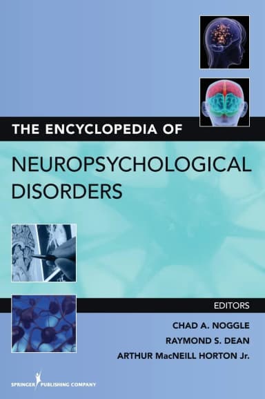 Image of - The Encyclopedia of Neuropsychological Disorders | Hardcover