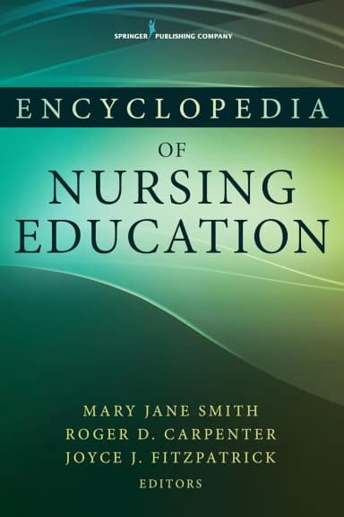 Image of - Encyclopedia of Nursing Education | Hardcover