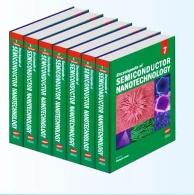 Image of - Encyclopedia Of Semiconductor Nanotechnology 7 Vol Set | Hardcover