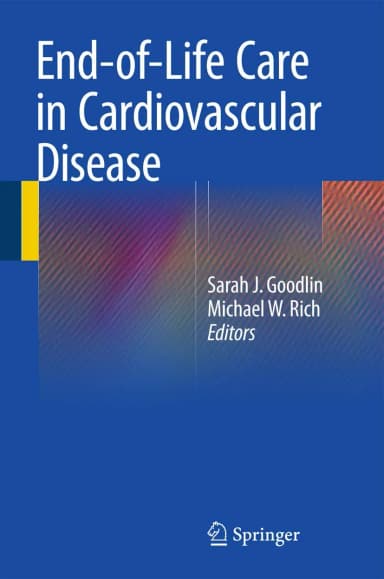Image of - End-of-Life Care In Cardiovascular Disease | Hardcover