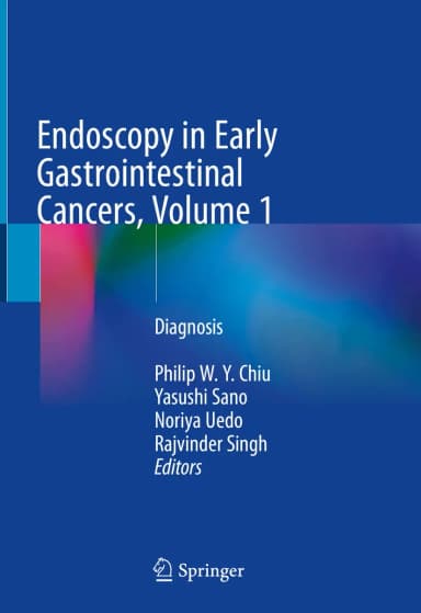 Image of - Endoscopy In Early Gastrointestinal Cancers Volume 1 Diagnosis | Hardcover