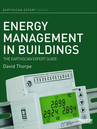 Image of - Energy Management in Buildings The Earthscan Expert Guide | Hardcover