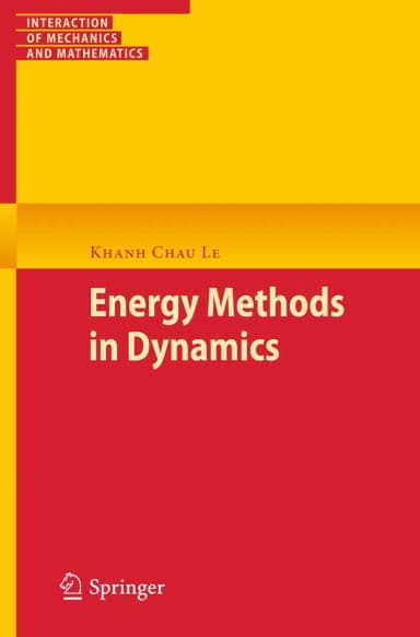Image of - Energy Methods In Dynamics | Paperback